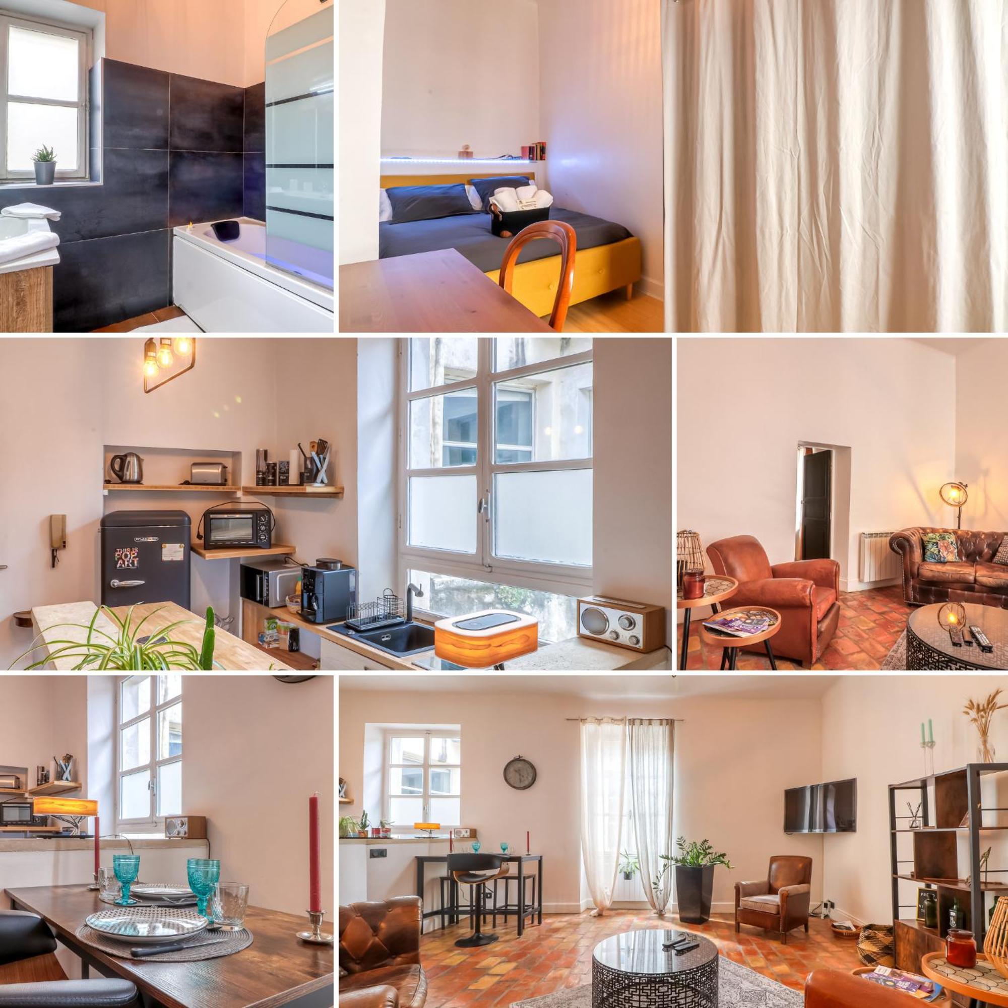 Le Vintage, Appart,Hotel Particulier, Centre Nimes Maisoncarreeconciergerie Bagian luar foto